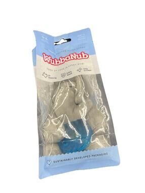Gray Elephant WubbaNub Pacifier New Sealed Blue H97